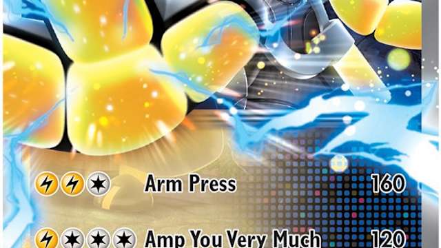 Iron Hands ex future card from pokemon tcg
